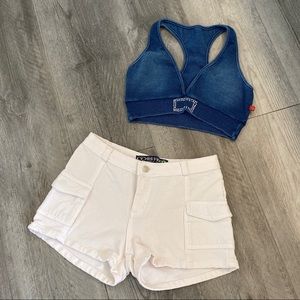 Auth Brazilian moleton shorts and tops bundle w/free gift
